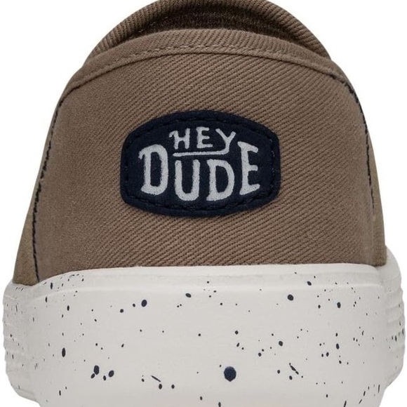 Hey Dude Brown and White Casual Slip-On Loafers - Picture 7 of 15